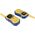 LeanToys Zestaw Walkie Talkies Krótkofalówki Dla Dzieci Żółte 2 Szt.