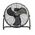 VOLTENO FAN-CIRCULATOR FLOOR BLACK 100W