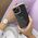 Hurtel Fashion Case etui do iPhone 13 Pro Max żelowy pokrowiec ze złotą ramką czarny