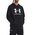 Φούτερ με κουκούλα Under Armour Rival Fleece Logo Hoodie - μαύρο/λευκό