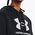 Φούτερ με κουκούλα Under Armour Rival Fleece Logo Hoodie - μαύρο/λευκό