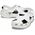 Crocs Classic Soccer Ball Clog Kids 210157-103 λευκό 33/34