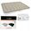 NC2803 MATERAC TURYSTYCZNY DMUCHANY 203X152X22 CM BEŻOWY NILS CAMP