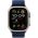 Apple Watch Ultra 2 (GPS + Cellular) 49mm Natural Titanium Case with Blue Trail Band, S/M (MX4J3)