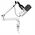 Δυναμικό στούντιο μικρόφωνο TAM8W XLR/USB με βραχίονα