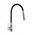 Μπαταρία κουζίνας Invena Dalis, inox/μαύρο BZ-64-043-L