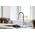 Μπαταρία κουζίνας Invena Dalis, inox/μαύρο BZ-64-043-L