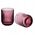 ELISE PURPLE Σετ 4 ποτήρια 260ml7,5x9,4cm