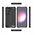 Υβριδική Θήκη Armor για Samsung Galaxy A16 / A16 5G θωρακισμένη υβριδική θήκη - μαύρο