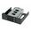 Πίσω πλαίσιο JOUJYE JJ-N-29SS15 για 2 SATA SAS I II III HDD/SSD 6,4cm/2,5Zoll έως 12Gbps Συμπεριλαμβάνονται γωνίες τοποθέτησης για θήκη 5,25Zoll