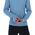 Μπλούζα τρεξίματος Inov-8 Performance Long Sleeve - μπλε γκρι/σχιστόλιθος