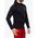 Ανδρική μπλούζα με κουκούλα Brubeck Thermo Wool by Pustelnik - μαύρο