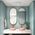TK Lighting Livia 10236 φωτιστικό οροφής ράγα 3x10W GU10 μέντα