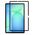 Ματ προστατευτική μεμβράνη Dux Ducis Naad Paperlike για Samsung Galaxy Tab S10 FE Plus - με μαύρο πλαίσιο