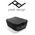 Wkład Travel Line Peak Design Camera Cube v2 X-Large - Czarny
