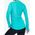 Γυναικεία μπλούζα για τρέξιμο Inov-8 Base Elite LS - teal