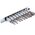 Geko Σετ κλειδιών Torx T10-60 1/4" CRV(10/20)