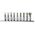 Geko Σετ κλειδιών Torx T10-60 1/4" CRV(10/20)