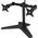 Ergosolid Stojak biurkowy na 2 monitory 10" - 30" (NF22)