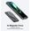 Θήκη σιλικόνης AMAZINGTHING Titan Pro Mag Case με μαγνητικό δακτύλιο για iPhone 16 Pro Max - μαύρο