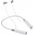 Słuchawki Hoco HOCO słuchawki bezprzewodowe bluetooth na szyję ES62 szare