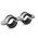 Διπλός σφιγκτήρας UDG με επένδυση 1/2 (20-23mm) KPL M8 γαλβανισμένος