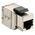 Σύνδεσμος Keystone Equip ακατέργαστος Cat6 2xRJ45 Μεταλλικό σετ 8 τεμαχίων