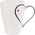 Orion Kubek porcelanowy z uchem, 0,38 l, do kawy, herbaty