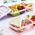 Orion Pojemnik DZIELONY do żywności, 2-częściowy, lunchbox, 0,75L