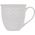 Orion Duży kubek ceramiczny, SERCA, z uchem, do kawy, herbaty, 580 ml, BIAŁY