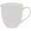 Orion Duży kubek ceramiczny, SERCA, z uchem, do kawy, herbaty, 580 ml, BIAŁY