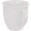 Orion Duży kubek ceramiczny, SERCA, z uchem, do kawy, herbaty, 580 ml, BIAŁY