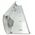 Μάσκα110-W - aluminiowa maskownica kabli z systemem click-lock dł. 110 cm