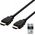 Kabel Deltaco Ultra High Speed HDMI kabelis DELTACO 5m, eARC, QMS, 8K at 60Hz, 4K at 120Hz, juodas / HU-50