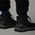 Μποτάκια hedgehog mid gtx TNF μαύρο-ασφαλτικό γκρι US 10 (43) THE NORTH FACE