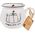 Orion Kubek ceramiczny z uchem koty kotki do picia kawy herbaty 300 ml