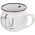 Orion Kubek ceramiczny z uchem koty kotki do picia kawy herbaty 300 ml