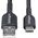 Καλώδιο USB-A σε USB-C 3M Μαύρο/Καλώδιο USB 2.0 Μεταφοράς Δεδομένων
