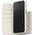 Moshi Moshi Overture MagSafe - Skórzane etui 3w1 z klapką iPhone 15 Pro Max (Eggnog White)