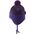 Lassie by Reima LASSIE Beanie Tane Dark plum 718786-4951-38/40