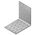 ΓΩΝΙΑΚΗ ΒΑΣΗ 100X100X80X2.5 (50)