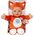 Κούκλα BABY BORN για μωρά Funny Fox, 26 εκ.