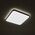 Nowodvorski Agnes Square 10985 πλαφονιέρα LED PRO 1x32W 2700lm 3000K IP44 μαύρο