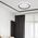 Lamkur Gemma 49908 ανεμιστήρας οροφής φωτιστικό 1x37W LED 3000K 4000 lm λευκό