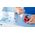 Tesa tesa Easy Cut Handabroller bis 33m 19mm rot-blau, leer