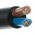 Przewód OMY 2x0,5mm2 29736 H03VV-F 300/300V krążki czarny
