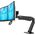 NB Uchwyt biurkowy na 2 monitory 24" - 32" (NB32)