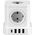 NEWELL NL4387 Kostka zasilająca GaN Power Cube 9w1 biała