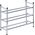 Storage Solutions Regał szafka organizer stojak na buty 3 poziomy uniwersalny