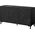 Cama Meble Komoda MARMO 3D 150x45xH80,5 czarny mat/marmur czarny